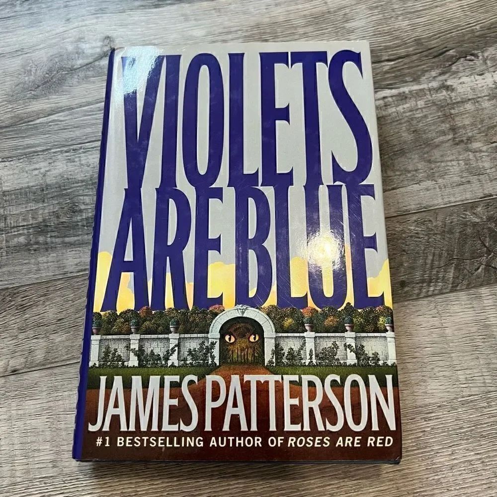 James Patterson Violets are Blue hardback